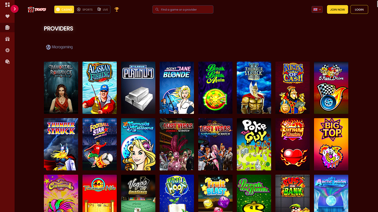 777Tigers Casino Desktop Game Developers