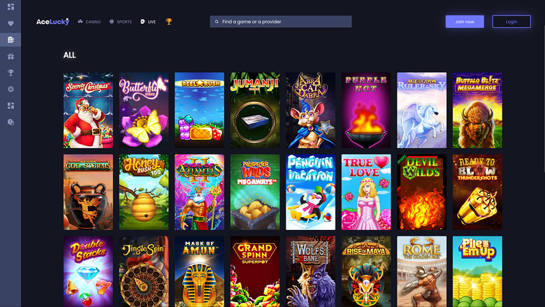 Ace Lucky Casino Desktop Games