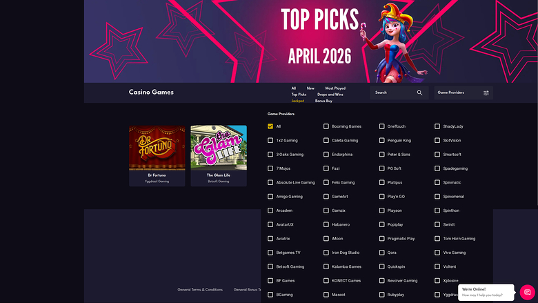 AllStarz Casino Desktop Game Developers