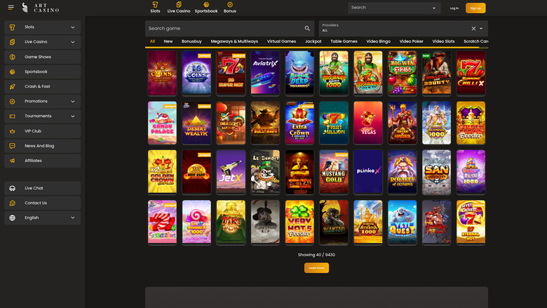 Art Casino Desktop Games