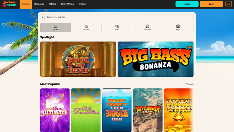 Barbados Bingo Desktop Games