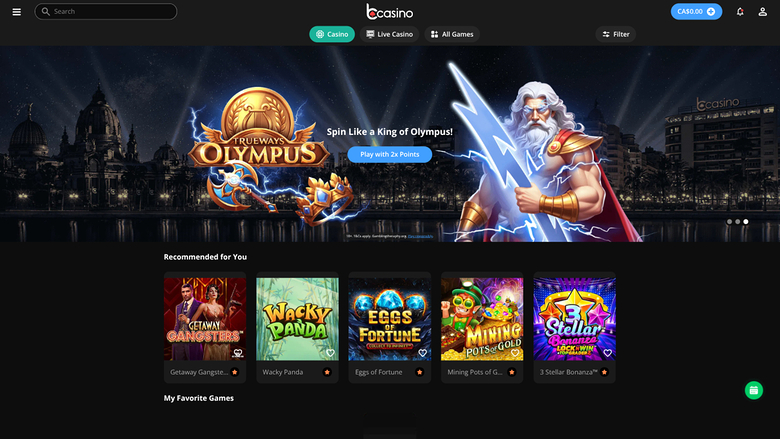 bCasino Desktop Games