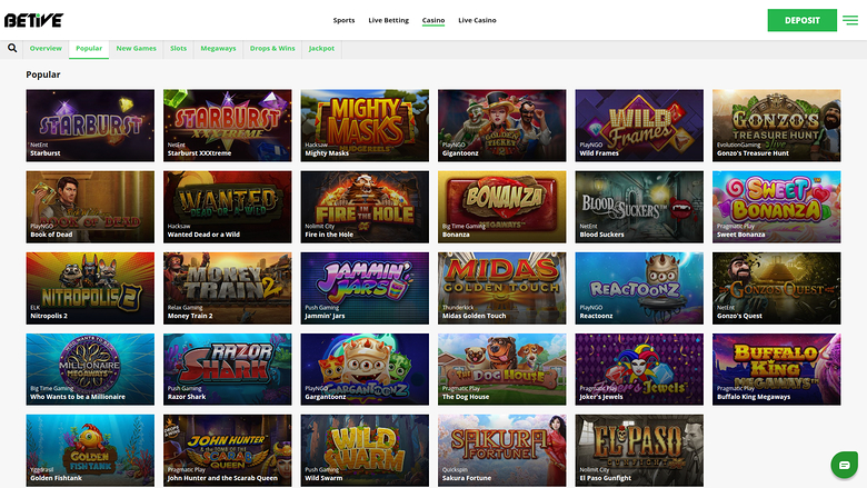 Beitve Casino Desktop Games