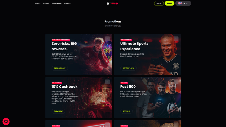 BetJordan Casino Promotions