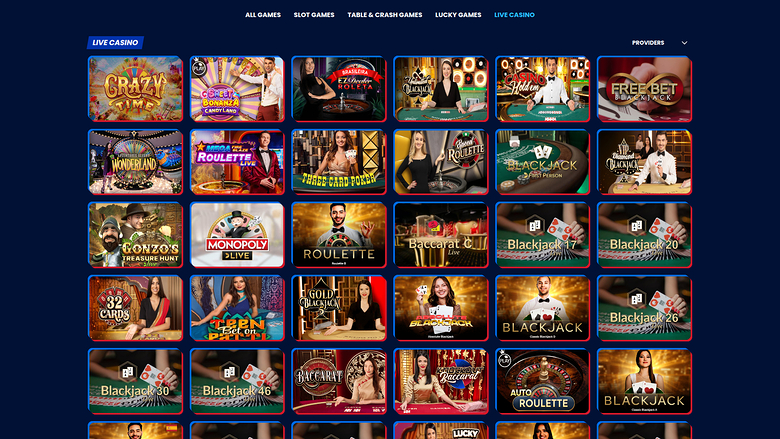 BetNFlix Desktop Live Dealer