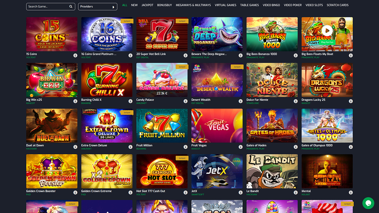 Betroom24 Casino Desktop Games