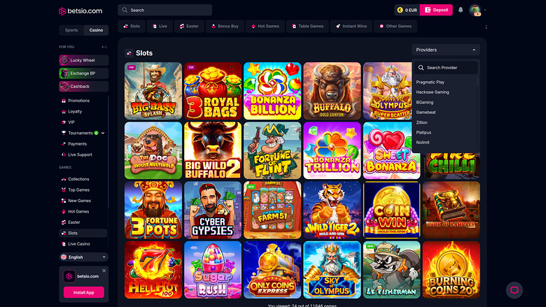 Bets.io Casino Desktop Game Developers