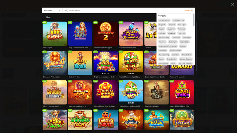 Betsson Casino Desktop Game Developers