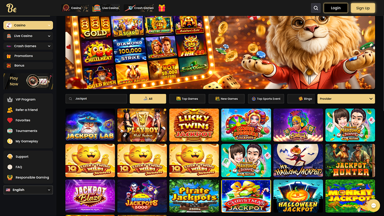 Betterwin Casino Desktop Jackpot