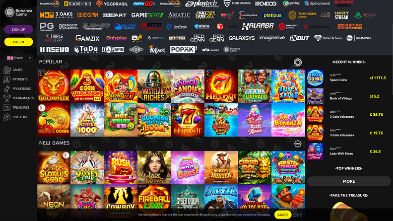 Bonanza Game Casino Desktop Game Developers