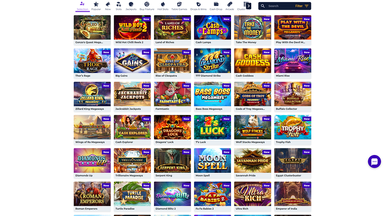 Boost Casino Desktop Games