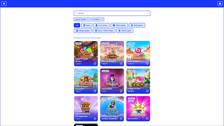 Casino Secret Desktop Jackpot