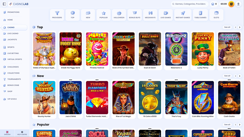 CasinoLab Desktop Games