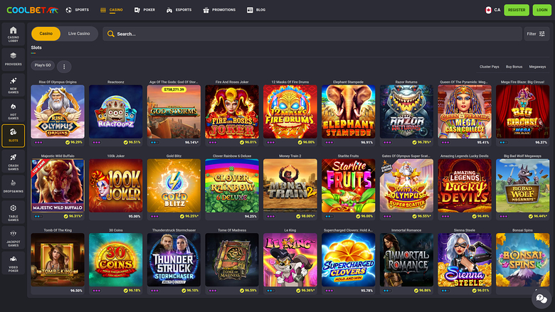 Coolbet Games Desktop