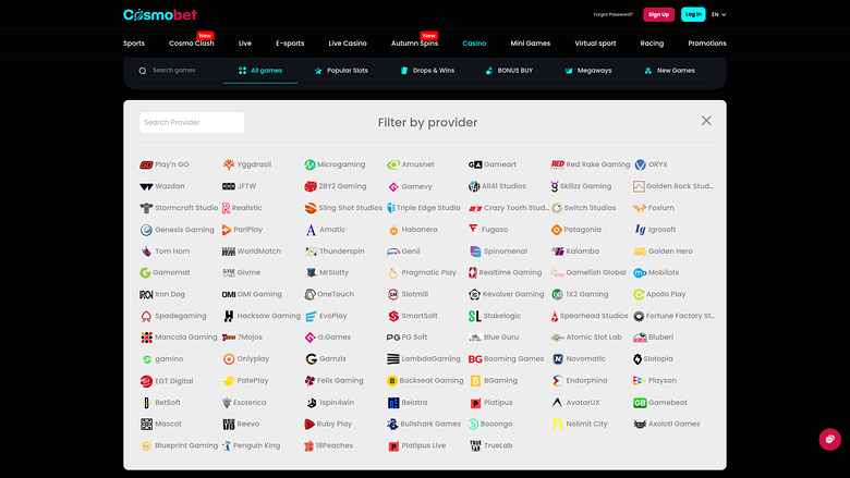 Cosmobet Game Developers Desktop