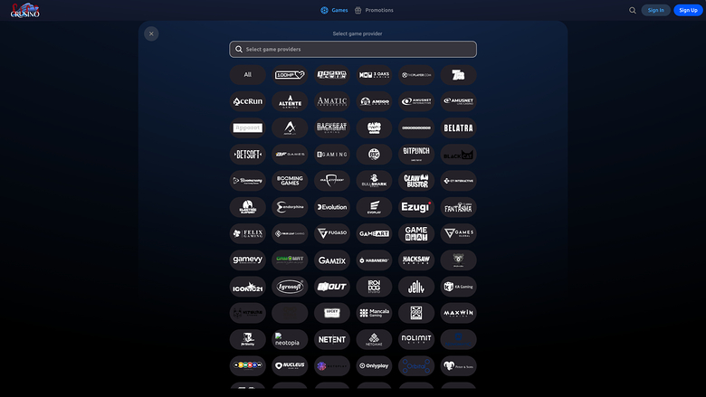 Crusino Casino Game Developers Desktop