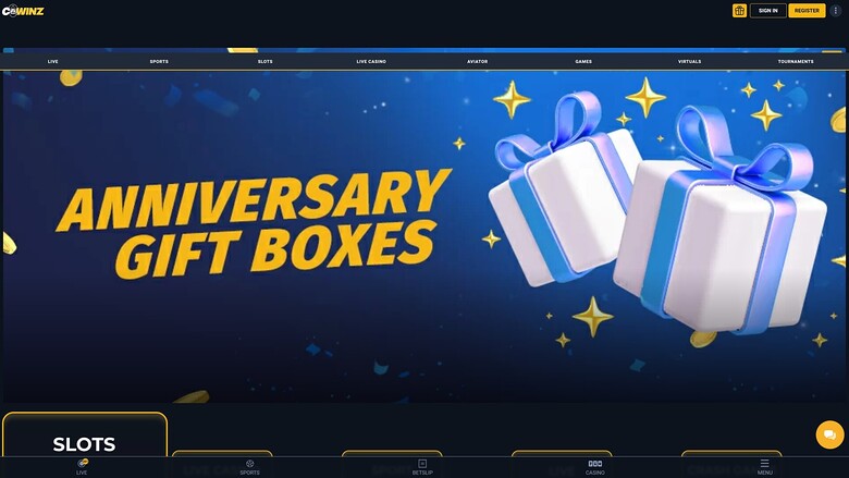 CWinz Homepage Desktop