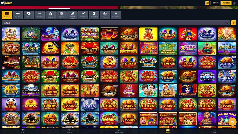 CWinz Jackpot Desktop