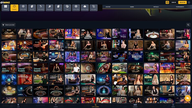 CWinz Live Dealer Desktop