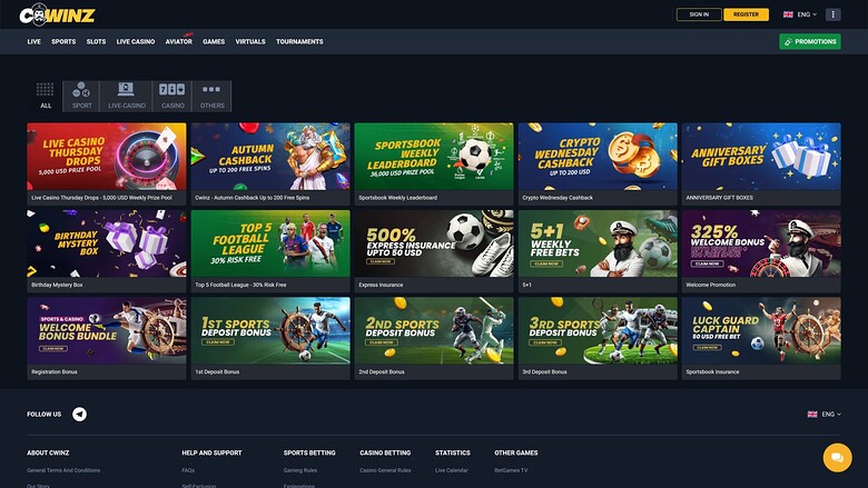 CWinz Promotions Desktop