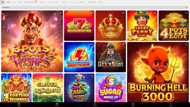 Dachbet Casino Desktop Image Games