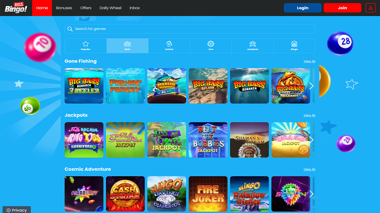 Daily Record Bingo Desktop Games
