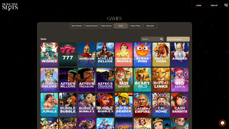 Detective Slots Games Desktop