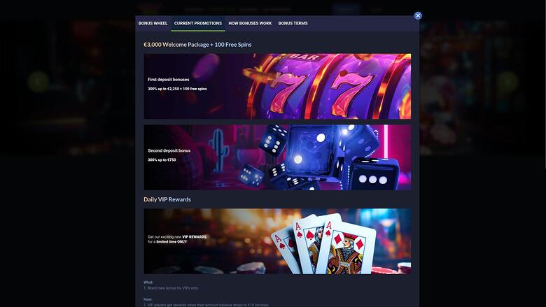 Disco Win Casino promotions page 