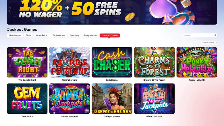 Dream Royale Casino Desktop Image Jackpot