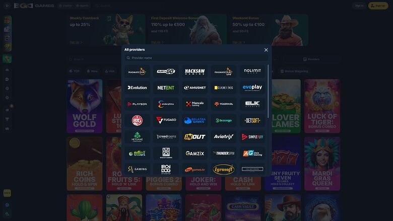 Ego Games Casino Desktop Game Developers