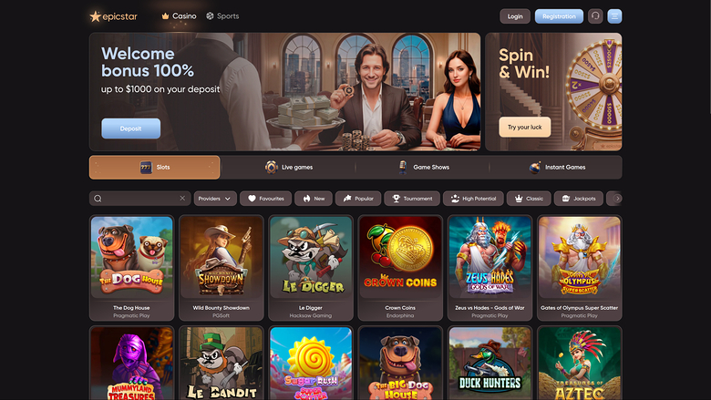 Epicstar Casino Desktop Games