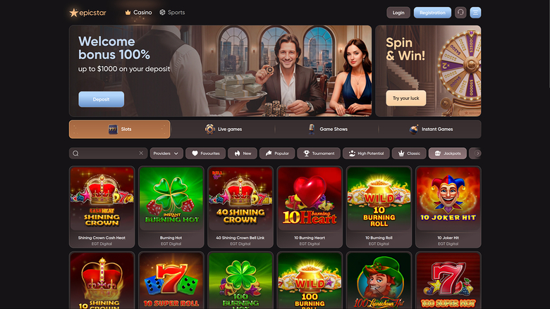 Epicstar Casino Desktop Jackpot