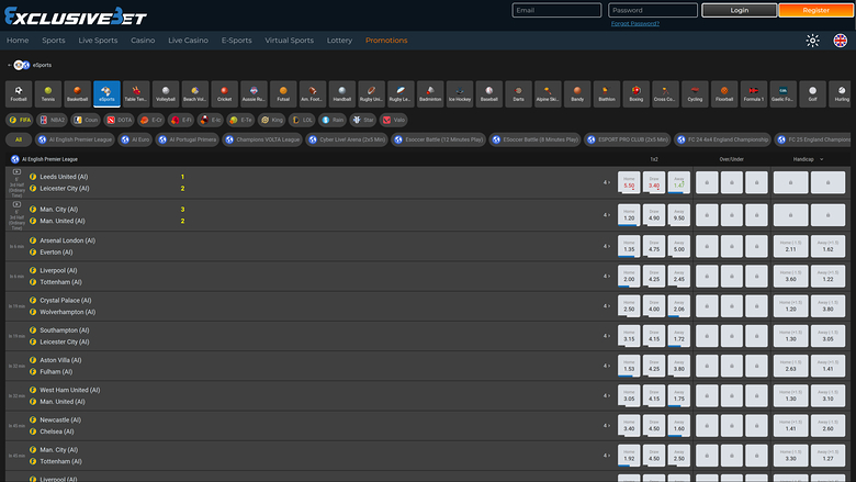 Exclusive Bet Casino Desktop Esports