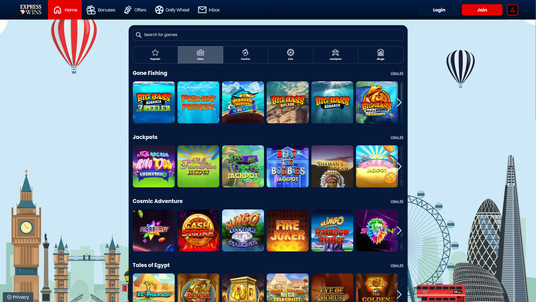 Express Wins Desktop Games