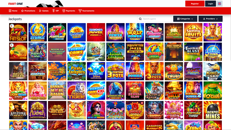 F1 Casino Desktop Jackpot