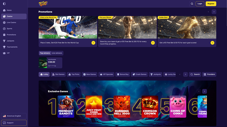 Fiestaslots Casino Desktop Games