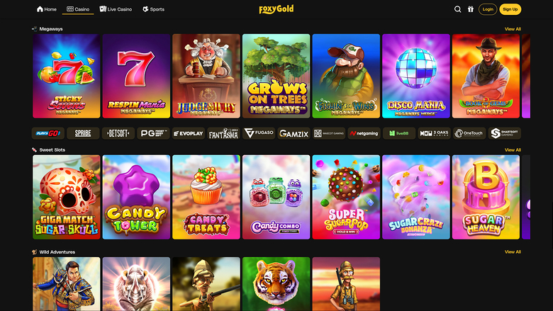 FoxyGold Casino Desktop Game Developers