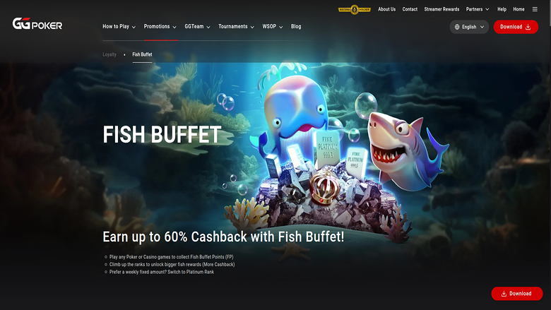 VIP screenshot of GGpoker Casino for Desktop