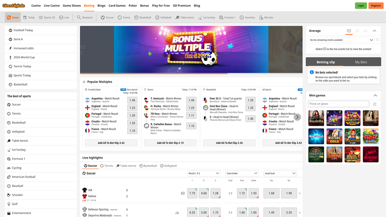 Gioco Digitale Casino Desktop Sports