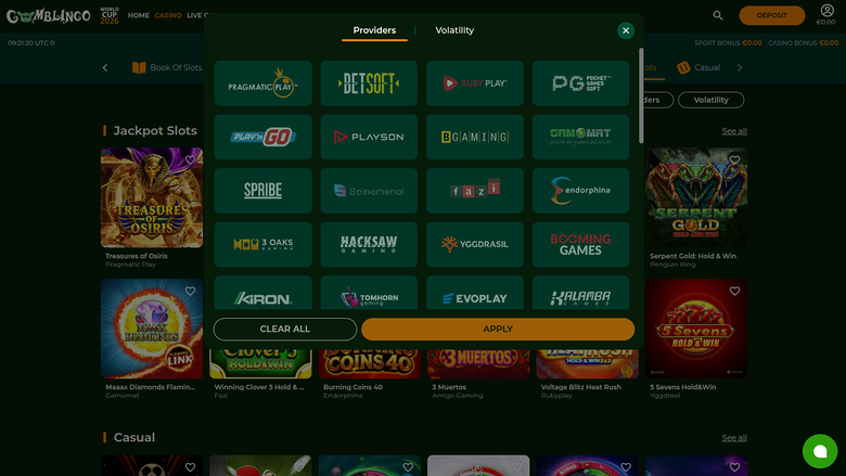 Gomblingo Casino Desktop Game Developers