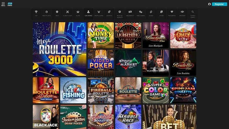 Hello Casino Live Dealer Desktop
