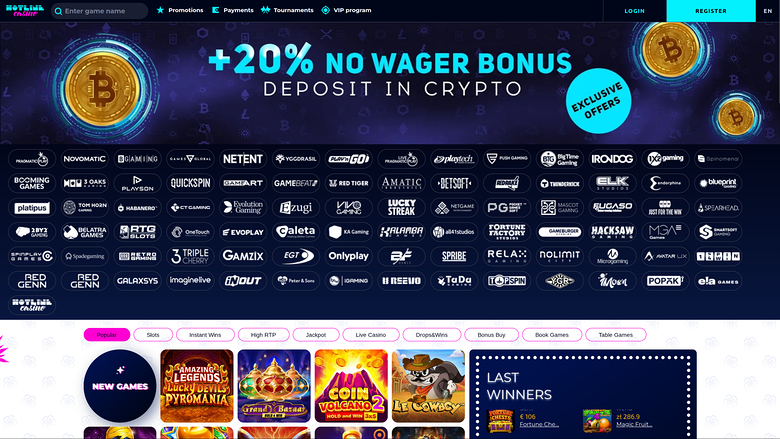 Hotline Casino Desktop Game Developers