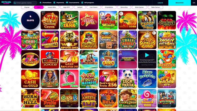 Hotline Casino Desktop Games