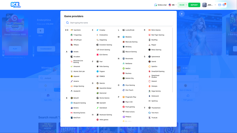 Ice Casino Desktop Game Developers