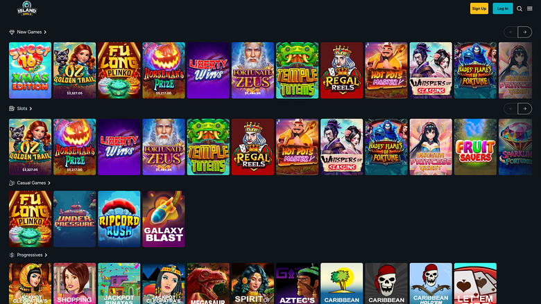 Island Reels Casino Desktop Games