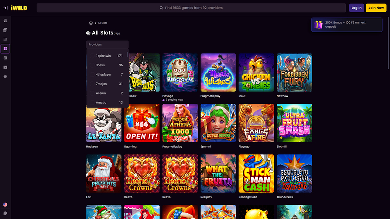 iWild Casino Desktop Game Developers