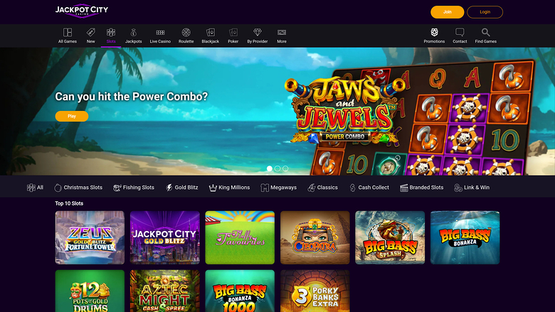 Jackpot City Casino Games Desktop