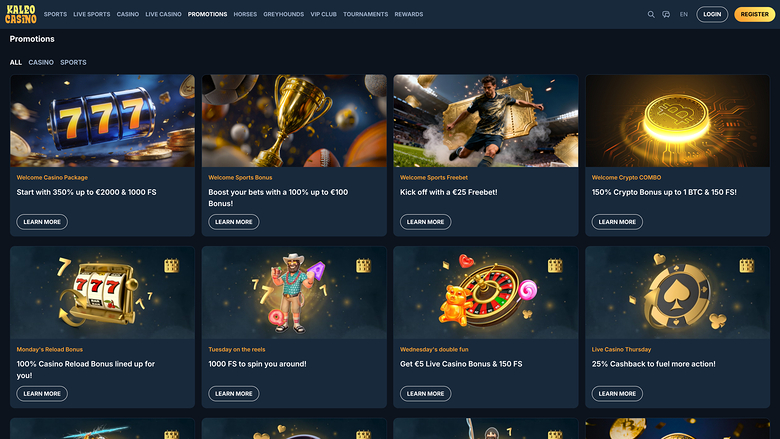 Kaleo Casino Promotions