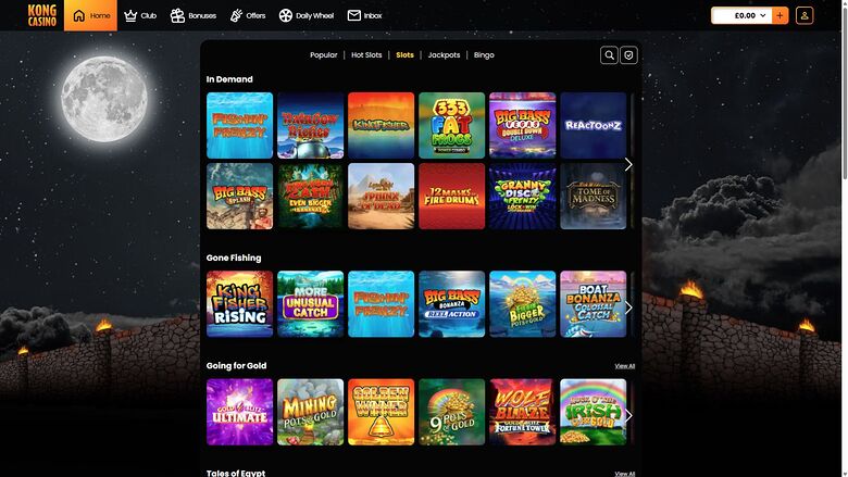 Kong Casino Desktop Games