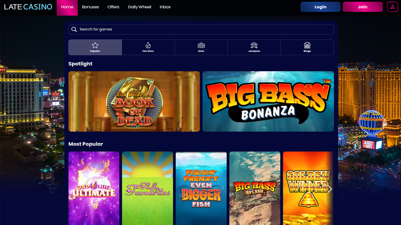 Late Casino Desktop Games